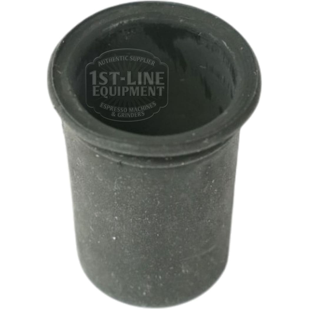 Black Lelit 3700075B Water Tank Guide Cup, cylindrical rubber part with faint 1st-Line Equipment Authentic Supplier Espresso Machines & Grinders text inside top. Compatible with Lelit espresso machines. © 2025 1st-line.com
