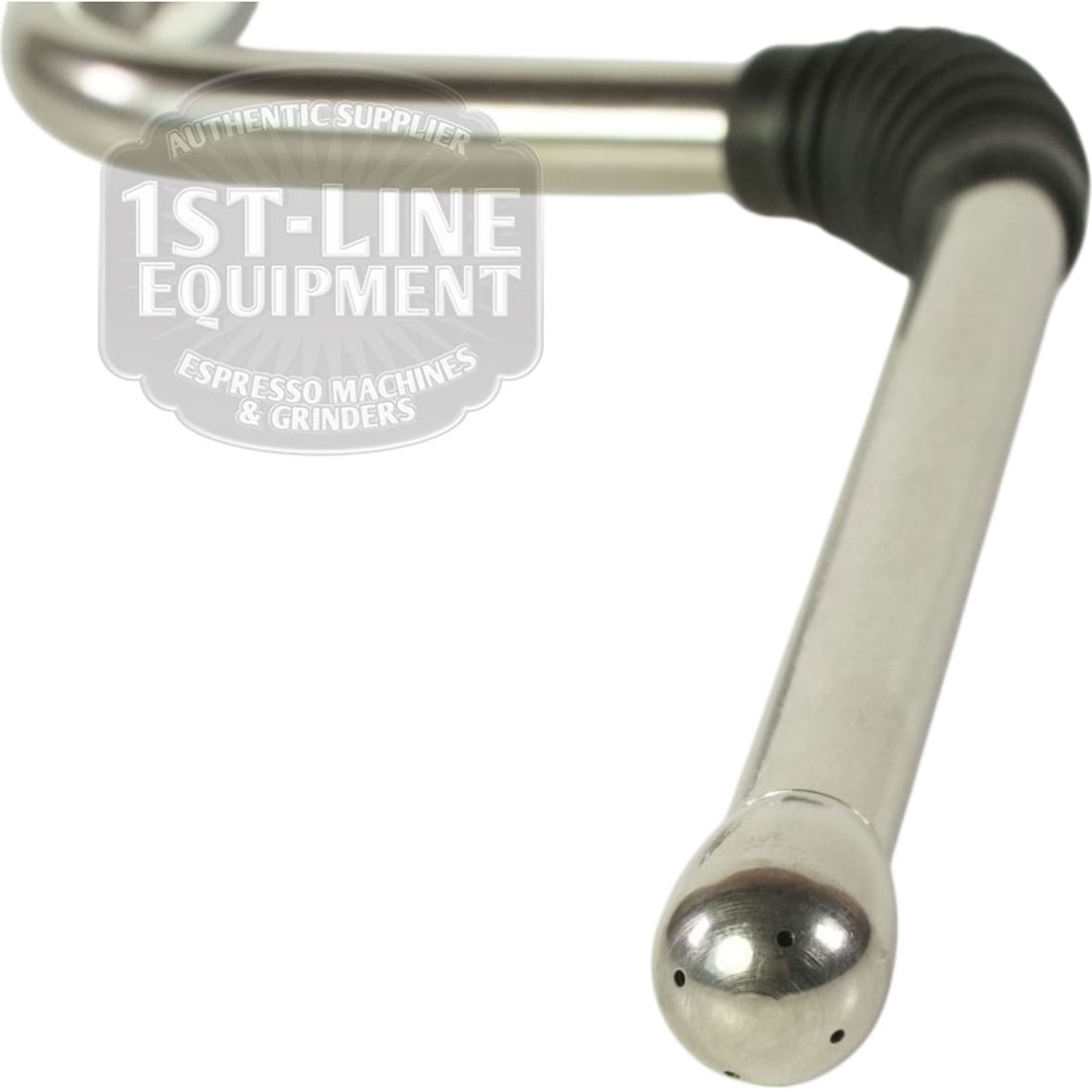 Close-up of the Elektra 06319039 Steam Valve Wand Assembly, showing its rounded tip and small holes for frothing milk. The image includes a 1st-Line Equipment logo watermark. © 2025 1st-line.com