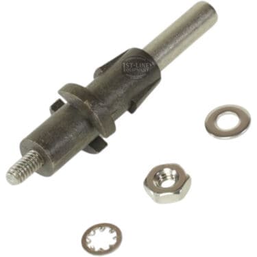The Bunn 20936.1000 Probe Replacement Kit is shown on a white background, including a metal rod with a threaded end, a nut, and two washers. © 2025 1st-line.com