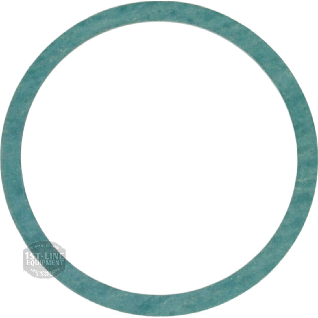 A flat, teal La Spaziale 899 Vivaldi Steam Boiler Gasket with a thin profile is displayed on a white background. A faint 1st-Line Equipment watermark is visible in the lower left of the gasket. © 2025 1st-line.com
