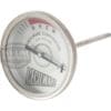 The Cecilware L007A Brew Thermometer for FE/MEN/MEG urns features a metal probe, a dial marked with Cecilware Corporation and BREW, and its needle indicates the lower temperature range.