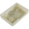 Rectangular white plastic tray with raised edges and four circular indents inside, photographed at an angle on a plain background. The 1ST-LINE EQUIPMENT logo appears partially overlaid on the image. © 2025 1st-line.com