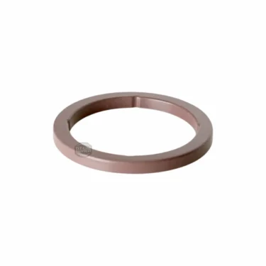 Displayed on a white background, the Bellezza 87.05069 Bellona Portafilter Gasket is a round, flat, brown plastic ring with a smooth surface.