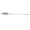 The Carimali (96.00685) Level Probe is a 110mm white ceramic spark electrode with a metallic tip and mounting nut, compatible with Carimali gas appliances, displayed against a plain white background.