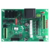 Carimali (96.05460.00.23) Cento/Bubble 220V Machine Board: electronic circuit board with connectors, transformer, relays, buttons, LEDs, labeled ports and terminals, multiple I/O terminals and jumpers for versatile connectivity.