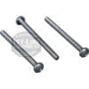 Three Eureka 6060.0228 screws (M5x65), featuring silver round heads and threaded shafts, are arranged at various angles on a white background with a faint watermark visible.
