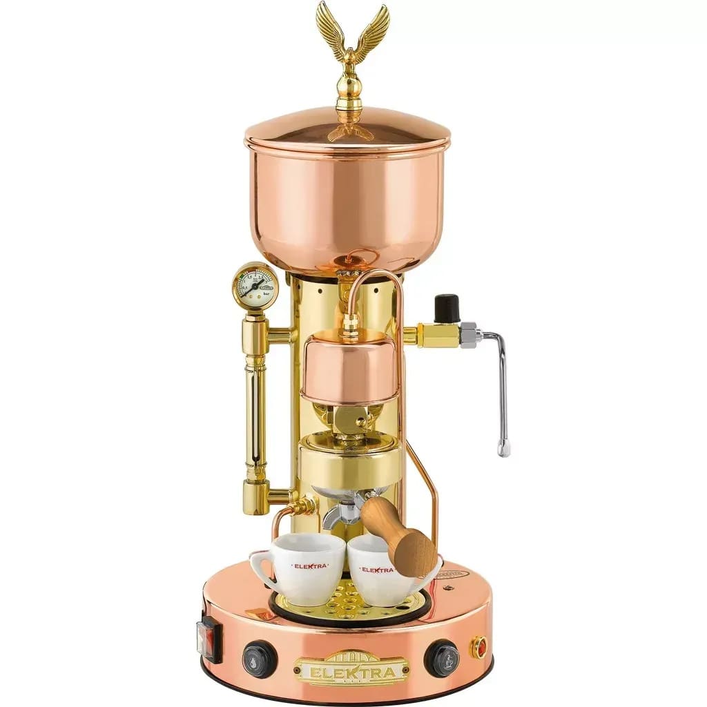 Top home espresso machine brands including Rocket Espresso, Bezzera, and Elektra