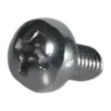 A close-up of the Eureka 6060.0101 Stainless Steel Screw M4X8, featuring a rounded top and threaded body, shown against a white background.